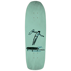 THE HEATED WHEEL CHRIST AIR SKATEBOARD DECK-9.5x32 ASST
