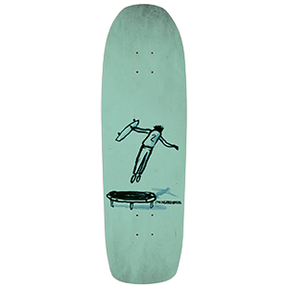 THE HEATED WHEEL CHRIST AIR SKATEBOARD DECK-9.5x32 ASST