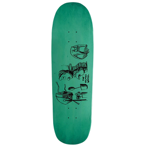THE HEATED WHEEL MID JULY SKATEBOARD DECK-9.25 ASST
