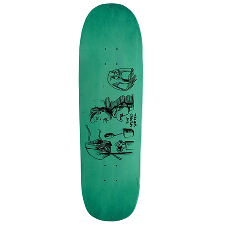 THE HEATED WHEEL MID JULY SKATEBOARD DECK-9.25 ASST