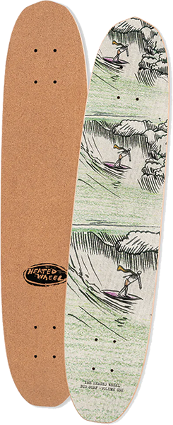 HEATED WHEEL POLARIZER BIO SURF CORK TOP DECK-6X27.5