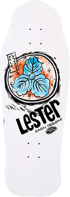 THE HEATED WHEEL LESTER KASAI LTD SKATEBOARD DECK-10.37x30.12