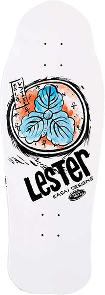 THE HEATED WHEEL LESTER KASAI LTD SKATEBOARD DECK-10.37x30.12