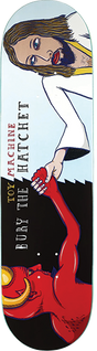 TOY MACHINE BURY THE HATCHET SYM SKATEBOARD DECK-9.0