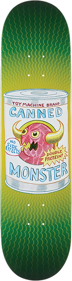 TOY MACHINE CANNED MONSTER SKATEBOARD DECK-8.0