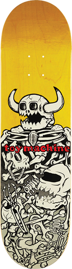 TOY MACHINE DEAD MONSTER SKATEBOARD DECK-8.5 ASSORTED