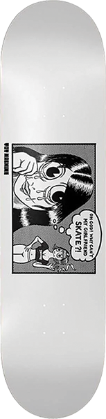 TOY MACHINE GIRLFRIEND SKATEBOARD DECK-8.25