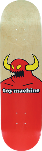 TOY MACHINE MONSTER SKATEBOARD DECK-8.0 NATURAL