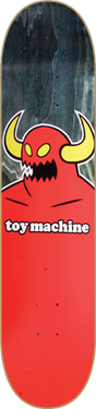 TOY MACHINE MONSTER XL SKATEBOARD DECK-8.5 ast.veneers