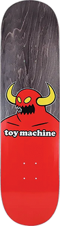 TOY MACHINE MONSTER SKATEBOARD DECK-8.75 ASSORTED