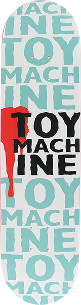 TOY MACHINE NEW BLOOD SKATEBOARD DECK-7.62