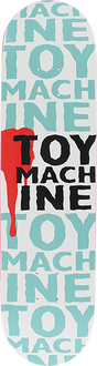 TOY MACHINE NEW BLOOD SKATEBOARD DECK-7.62