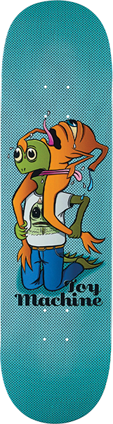 TOY MACHINE TURTLE BOY FIGHT SKATEBOARD DECK 8.25