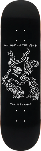 TOY MACHINE VOID SKATEBOARD DECK 8.5