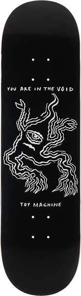 TOY MACHINE VOID SKATEBOARD DECK 8.5