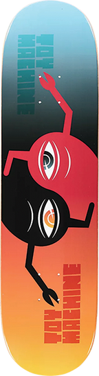 TOY MACHINE YING YANG SYM SKATEBOARD DECK-8.25