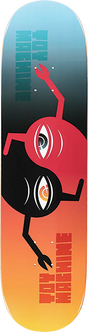 TOY MACHINE YING YANG SYM SKATEBOARD DECK-8.25