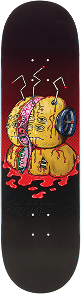 TOY MACHINE COLLINS SPLIT SKATEBOARD DECK-8.5