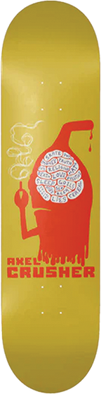 TOY MACHINE CRUYSBERGHS SILOWET SKATEBOARD DECK-8.25
