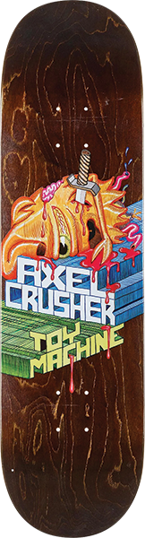 TOY MACHINE CRUYSBERGHS STABBED SKATEBOARD DECK-8.38