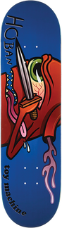 TOY MACHINE HOBAN VENGEANCE SKATEBOARD DECK-8.38
