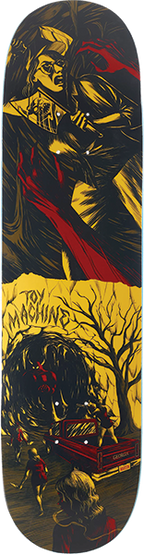 TOY MACHINE MARTIN HORROR SHOW SKATEBOARD-8.0