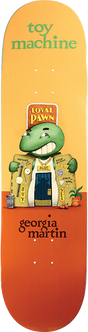 TOY MACHINE MARTIN ROADSIDE SKATEBOARD DECK-8.25