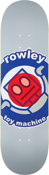 TOY MACHINE ROWLEY ROBOT SKATEBOARD DECK 8.75