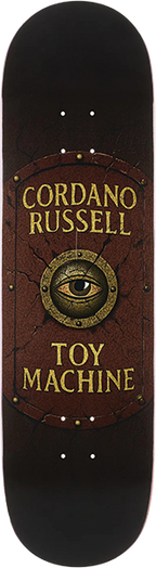 TOY MACHINE RUSSELL FAITH SKATEBOARD DECK-8.75