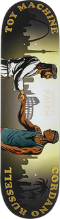 TOY MACHINE RUSSELL SKATE BY FAITH SKATEBOARD DECK-8.5