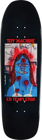 TOY MACHINE TEMPLETON GRAFFITI SKATEBOARD DECK 9.5