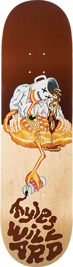 TOY MACHINE WILLARD FORCED COFFEE SKATEBOARD DECK-8.5
