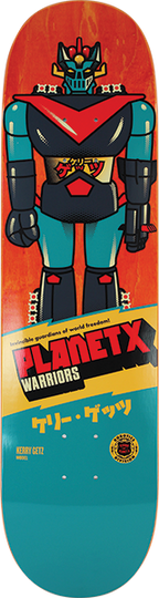 TOPX GETZ ROBOTICS DIVISION SKATEBOARD DECK-8.25
