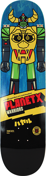 TOPX HEYL ROBOTICS DIVISION SKATEBOARD DECK-8.25