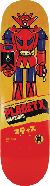 TOPX MATHIS ROBOTICS DIVISION SKATEBOARD DECK-8.38