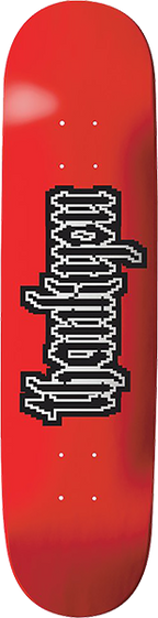THANK YOU GOTHIC SPRITE SKATEBOARD DECK-7.5