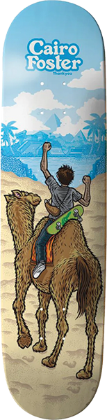 THANK YOU FOSTER MIRAGE GUEST SKATEBOARD DECK-8.0
