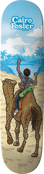 THANK YOU FOSTER MIRAGE GUEST SKATEBOARD DECK-8.0