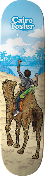 THANK YOU FOSTER MIRAGE GUEST SKATEBOARD DECK-8.5