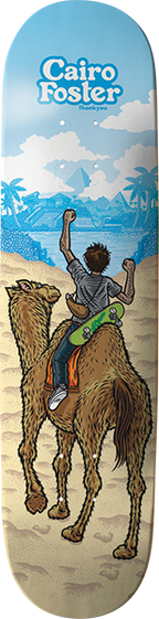THANK YOU FOSTER MIRAGE GUEST SKATEBOARD DECK-8.5