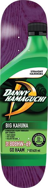 THANK YOU HAMAGUCHI OIL SKATEBOARD DECK-8.25