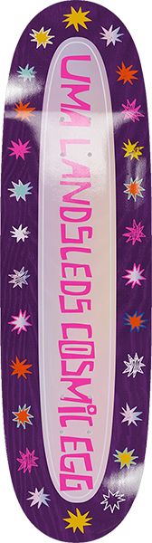UMA COSMIC EGG SKATEBOARD DECK-9X32.12