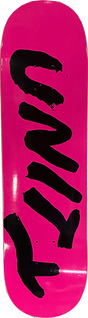 UNITY WET SKATEBOARD DECK-8.25 BLACK