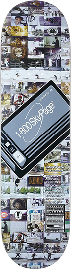 UNDERWORLD ELEMENT SKYPAGER SKATEBOARD DECK-8.25