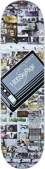 UNDERWORLD ELEMENT SKYPAGER SKATEBOARD DECK-8.25