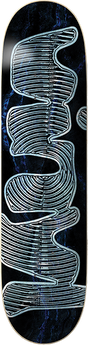 VINYL SPIRAL SKATEBOARD DECK-8.25 BLUE MARBLE