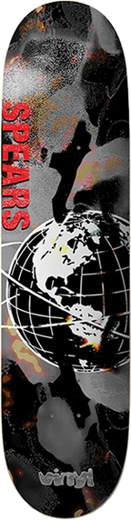 VINYL SPEARS GLOBE SKATEBOARD DECK-8.25