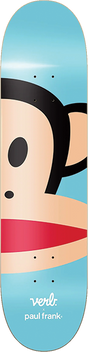 VERB PAUL FRANK JULIUS HEAD(RIGHT) SKATEBOARD DECK 8.25