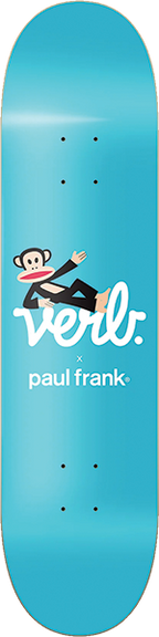 VERB PAUL FRANK JULIUS  LOUNGE SKATEBOARD DECK 8.25