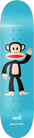 VERB PAUL FRANK JULIUS WAVE SKATEBOARD DECK 8.0